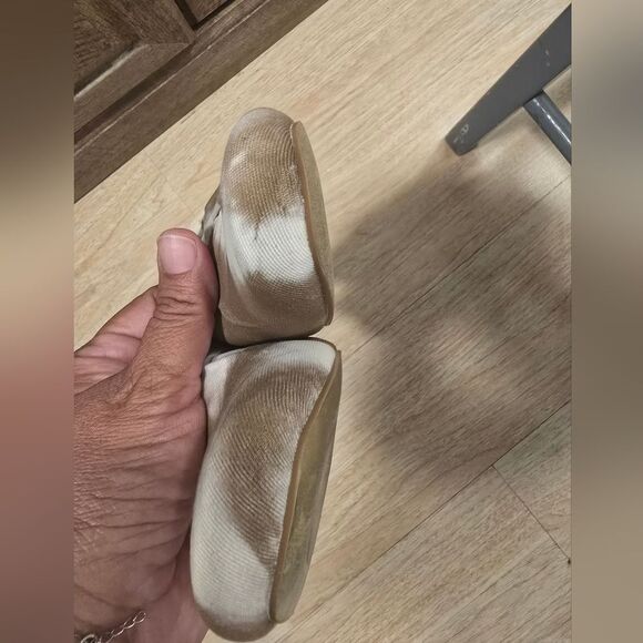 Korks By Kork-Ease Palmer Ballet Flat In Green And White Size 7.5 - Picture 5 of 8